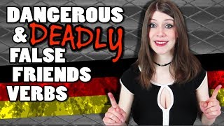 5 DANGEROUS and DEADLY False Friends Verbs [upl. by Gefell]