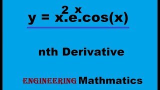 Nth Of Derivative x2excosx  Leibnitz Theorem Solved Problems [upl. by Faxon458]