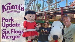 Knotts Berry Farm Park Update  November 2023  Xcelerator  Six Flags Merger  Closed Rides [upl. by Mandle986]