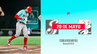 ¡En Vivo desde el Diamante de Fuego Saraperos de Saltillo vs Diablos Rojos del México [upl. by Sansen]