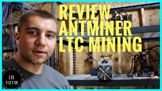 Bitmain Antminer L3 Initial Review  Scrypt Miner LTC Mining [upl. by Artenehs]