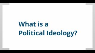 What is a Political Ideology [upl. by Aihsas]