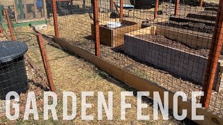 How to build a simple garden fence [upl. by Landri]