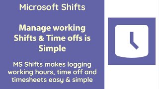 Microsoft Shifts  Manage teams work scheduletime effectively [upl. by Tudor]