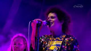 Arcade Fire  Sprawl II Mountains Beyond Mountains  Live  Glastonbury [upl. by Dnar]