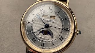 Breguet Triple Calendar Moonphase 3040 Breguet Watch Review [upl. by Yorke]