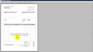 How to add a Watermark to your QuickBooks Invoices [upl. by Neillij237]