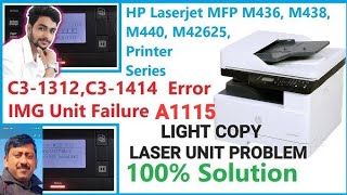 HP SAMSUNG ERROR CODE C31414 C31412HP M42625 ERROR CODE RED LIGHT BLINKING PROBLEM SOLVED [upl. by Brian]