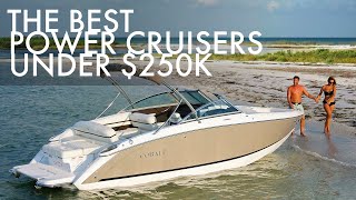 Top 5 Power Cruiser Yachts Under 250K  Price amp Features [upl. by Navek]