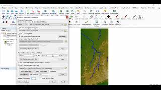 How to Delineate Watershed in MapWindow GIS [upl. by Hamburger]