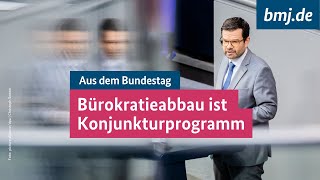 Bürokratieentlastungsgesetz IV  Erste Lesung im Bundestag [upl. by Ahsinel]