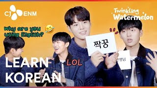 You can watch KDrama without subtitles after watching this video🤓  Twinkling Watermelon  CJ ENM [upl. by Nitsirc]