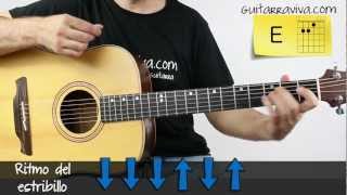 Como tocar Drive By de Train en Guitarra tutorial español FACIL acordes drive by [upl. by Yelram981]