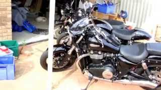 Dart Fly Screen Install on Triumph Scrambler and Thunderbird Storm [upl. by Imorej]