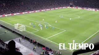 El golazo de Dávinson Sánchez en la Liga de Holanda [upl. by Helaina73]