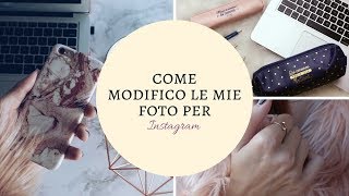 COME MODIFICO LE MIE FOTO DI INSTAGRAM  GIULIA PULCINI ♡ [upl. by Yesmar215]