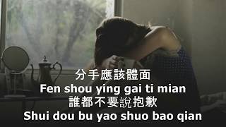 Ti Mian 體面  Kelly Yu LYRICS PINYIN [upl. by Reffineg64]