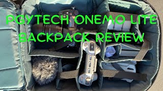 PGYTECH OneMo Lite 22L CameraDrone BackPack Review [upl. by Babita]