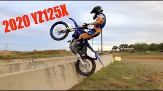 2020 YZ125X  this thing RIPS [upl. by Airitac]