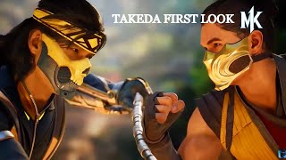 TAKEDA IS IN MORTAL KOMBAT 1 First Look [upl. by Rosmunda]