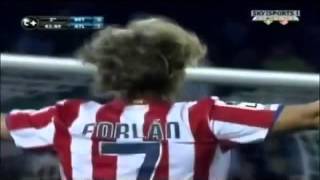 Mejores goles de Diego Forlán con el Atlético de Madrid [upl. by Carlie]