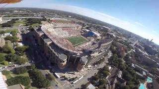 Golden Knights parachute into Darrell K Royal Stadium [upl. by Sheepshanks]