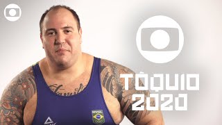 Tóquio 2020 Fernando Reis explica o LEVANTAMENTO DE PESO em 1 minuto 🏋🏼🥇 [upl. by Yeslehc968]