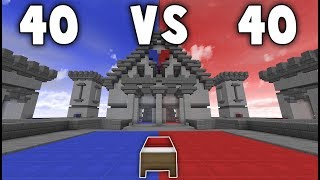 Bedwars Castle mode Hypixel Bedwars 6 [upl. by Eelarol115]