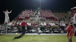 Crestview High School  The Big Red Machine  PostGame 91324 [upl. by Gotthard946]