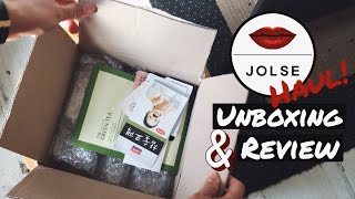 Jolse Haul  Unboxing amp Review [upl. by Devaney485]