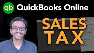 QuickBooks Online Sales Tax on Invoices [upl. by Otrebmal]