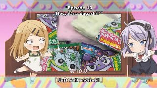 Dagashi Kashi  Saya And Hotaru Talking About watapachi and sakura daikon [upl. by Luna]