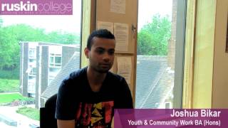 Youth and Community Work at Ruskin College Oxford [upl. by Sky]