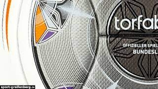 Adidas Torfabrik 20132014 OMB Bundesliga Ball [upl. by Wendel]