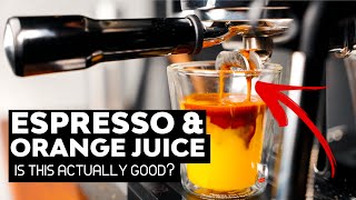 The Surprising Result of Mixing Espresso and Orange Juice [upl. by Nwahsal]