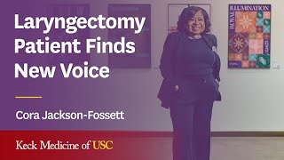 Laryngectomy Patient Finds New Voice [upl. by Lyndel402]