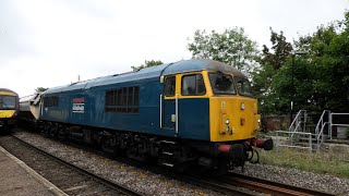 69007 Richard Trevithick hauls the 6E85 through Gainsborough Lea Road 090924 [upl. by Sapowith]