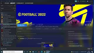 efootball 2022 black screen fix [upl. by Pollyanna173]