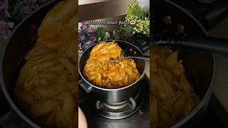 Tikka red sauce pasta🤤shorts youtubeshorts recipe [upl. by Orvan]