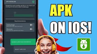 How to Install APK Files on iOS iPhone  Get Android Apps on iOS [upl. by Mchenry279]