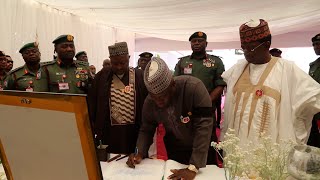 Massive Crowd Dignitaries pay condolence Visit to residence of late Army Chief [upl. by Kinghorn]