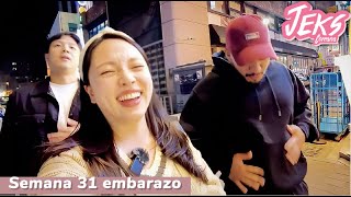 Llegó Juan a Corea Salimos por la noche a consentirlo y los tres terminamos embarazados🤰🏻🫃🏻🫃🏾 vlog [upl. by Erlond]