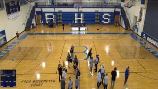 Boonville High School vs Versailles High School Womens Varsity Volleyball [upl. by Adar825]