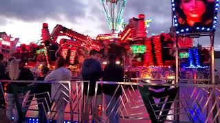 Stokesley fair 2022 all main rides [upl. by Marucci]