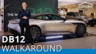 2023 Aston Martin DB12 Walkround  Aston’s first ‘Super Tourer’ arrives Down Under [upl. by Nomla]