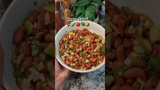 Best Beans Salad Recipe ‼️🫘 homeawayfromhome gharkakhana BeansSalad Viralshorts Viral nyc Fyp [upl. by Chadburn]