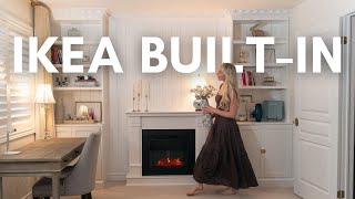 IKEA Billy Bookcase amp Havsta Cabinets Bedroom Transformation ✨ DIY Vlog [upl. by Ittam]