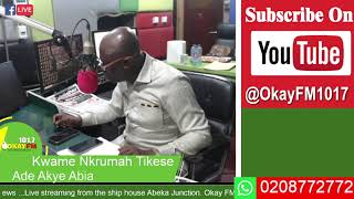 Daily Motivation With Kwame Nkrumah Tikese On Okay 1017 Fm 09102024 [upl. by Ellednahs]