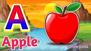 Phonics Song 2 with TWO Words in 3DA For Airplane  ABC Alphabet Songs with Sounds for Children b2 [upl. by Lerred]