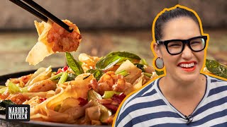 The classic Thai DRUNKEN NOODLES you NEED to know how to make 🔥  Marions Kitchen [upl. by Olathe]